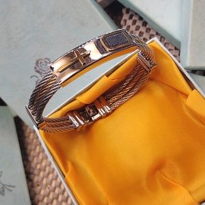Brand New Men's Stainless Steel Silver and Gold Bracelet